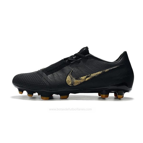 Nike Phantom Venom Elite FG Negro Oro